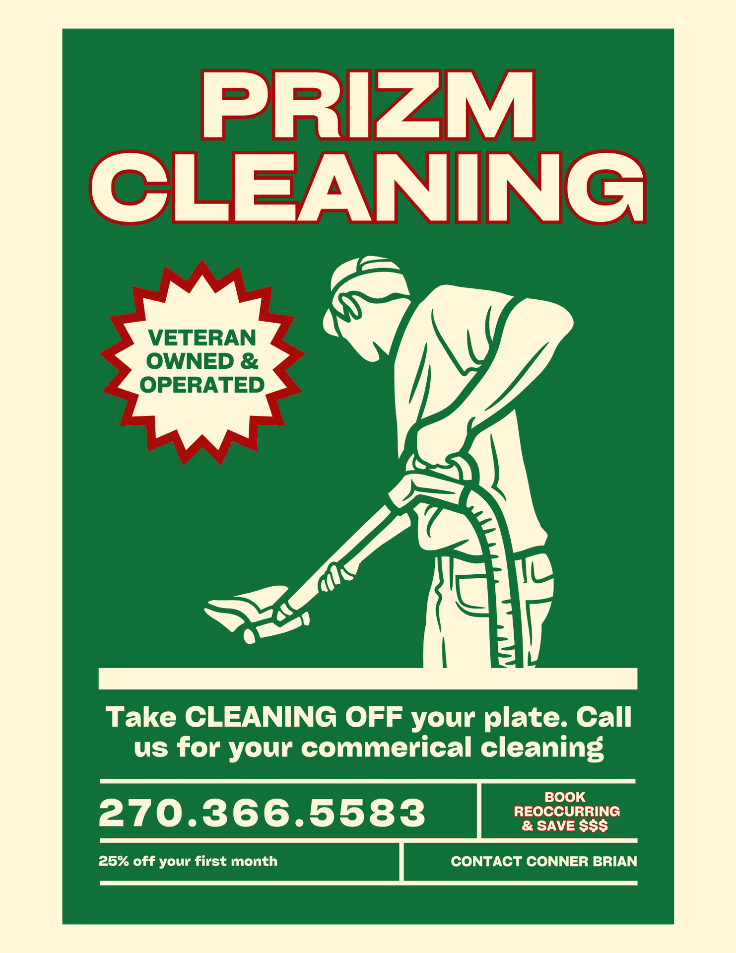 Cleaning Graphic Janitor Veteran 